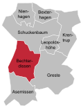 Ortsteile von Leopoldshöhe - Bechterdissen